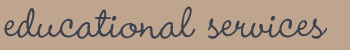 Educational Services